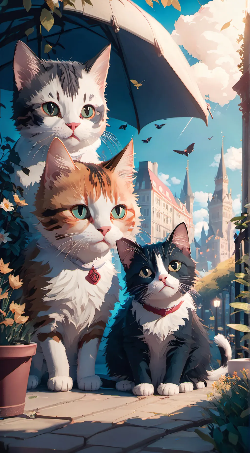 ai character: oreo cupcake tappy background