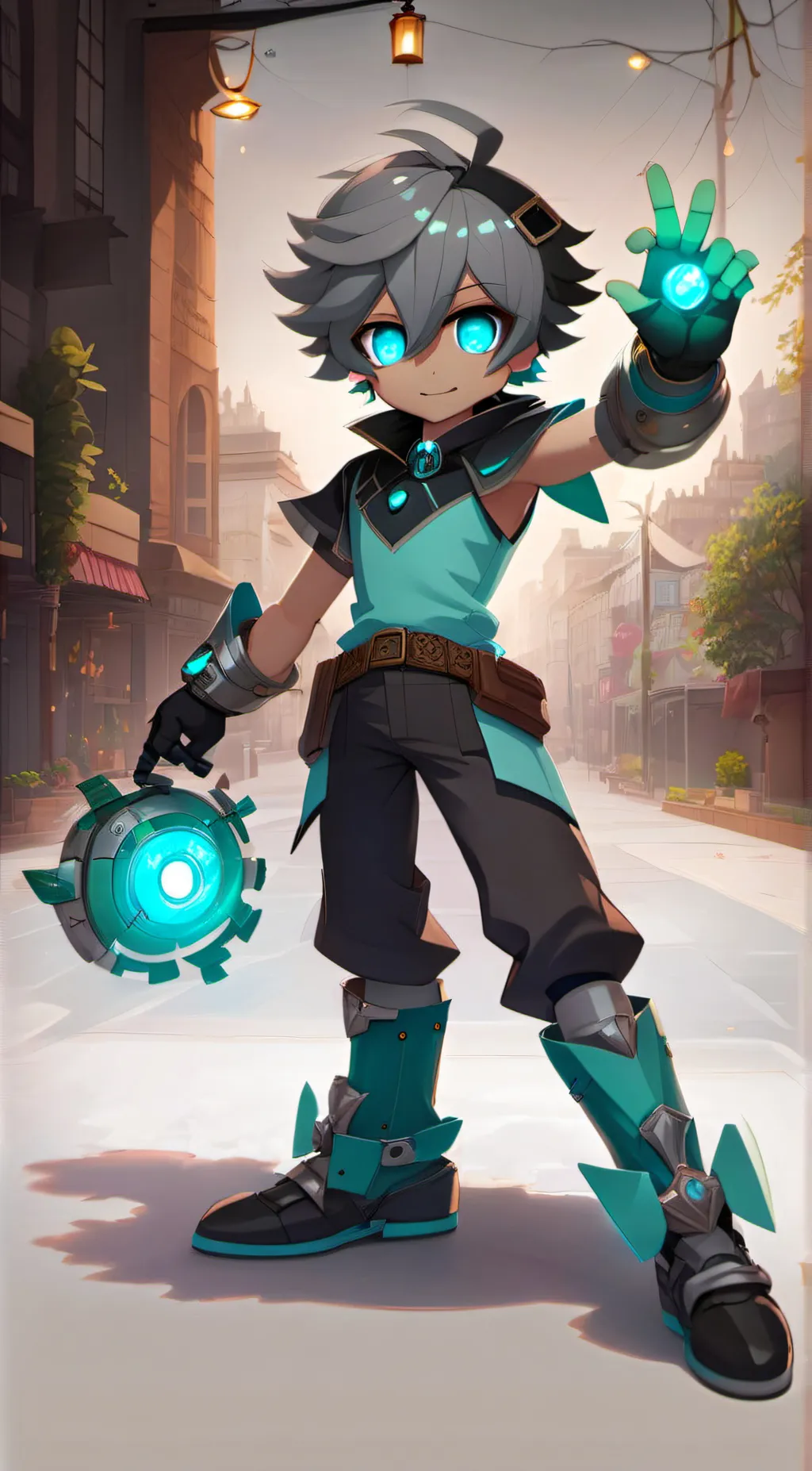 ai character: Izhi background