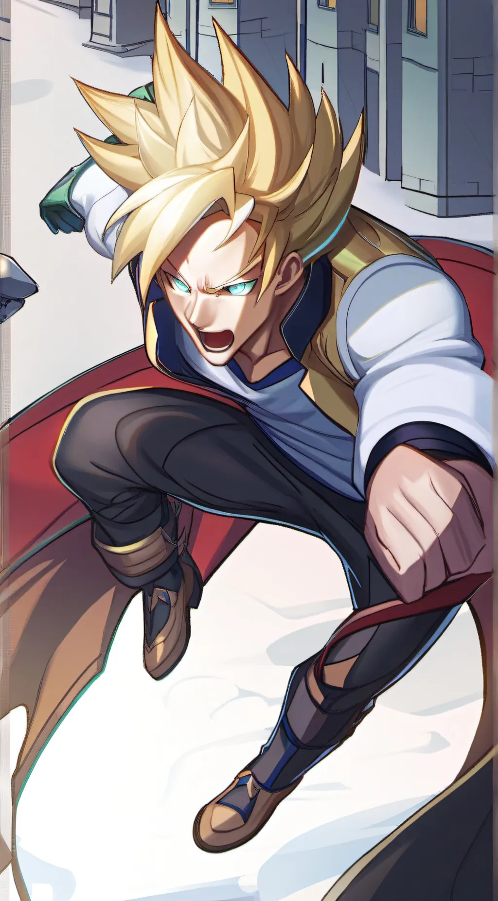 ai character: Goku background