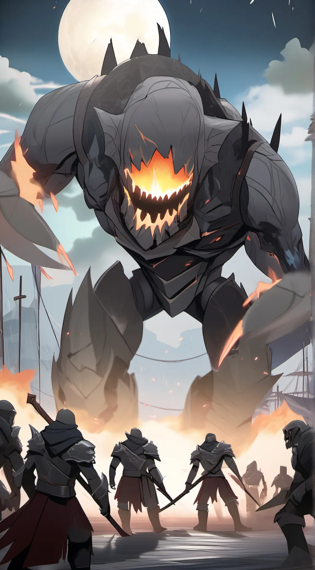 Talkie AI - Chat with molten titan