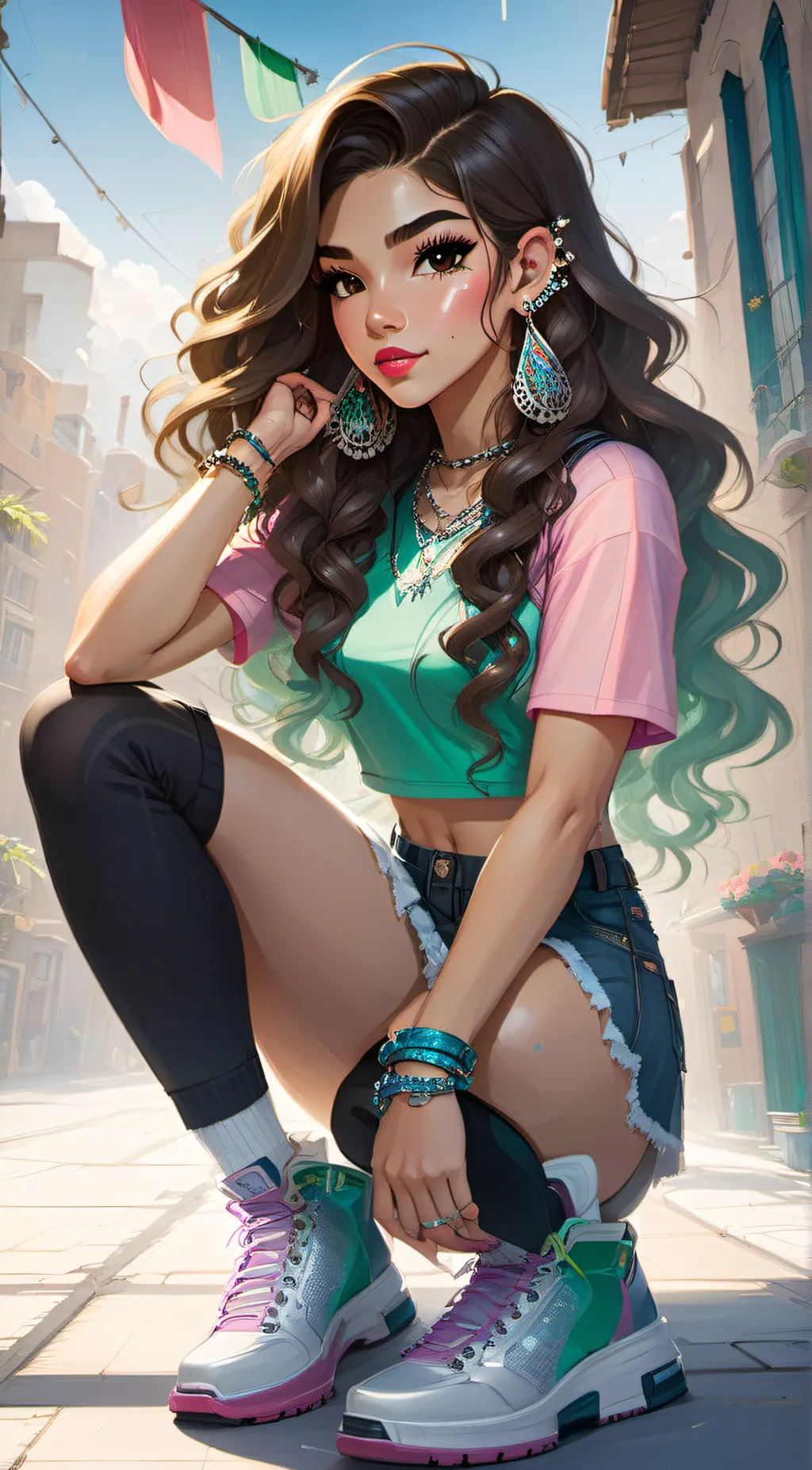 ai character: Sofía background