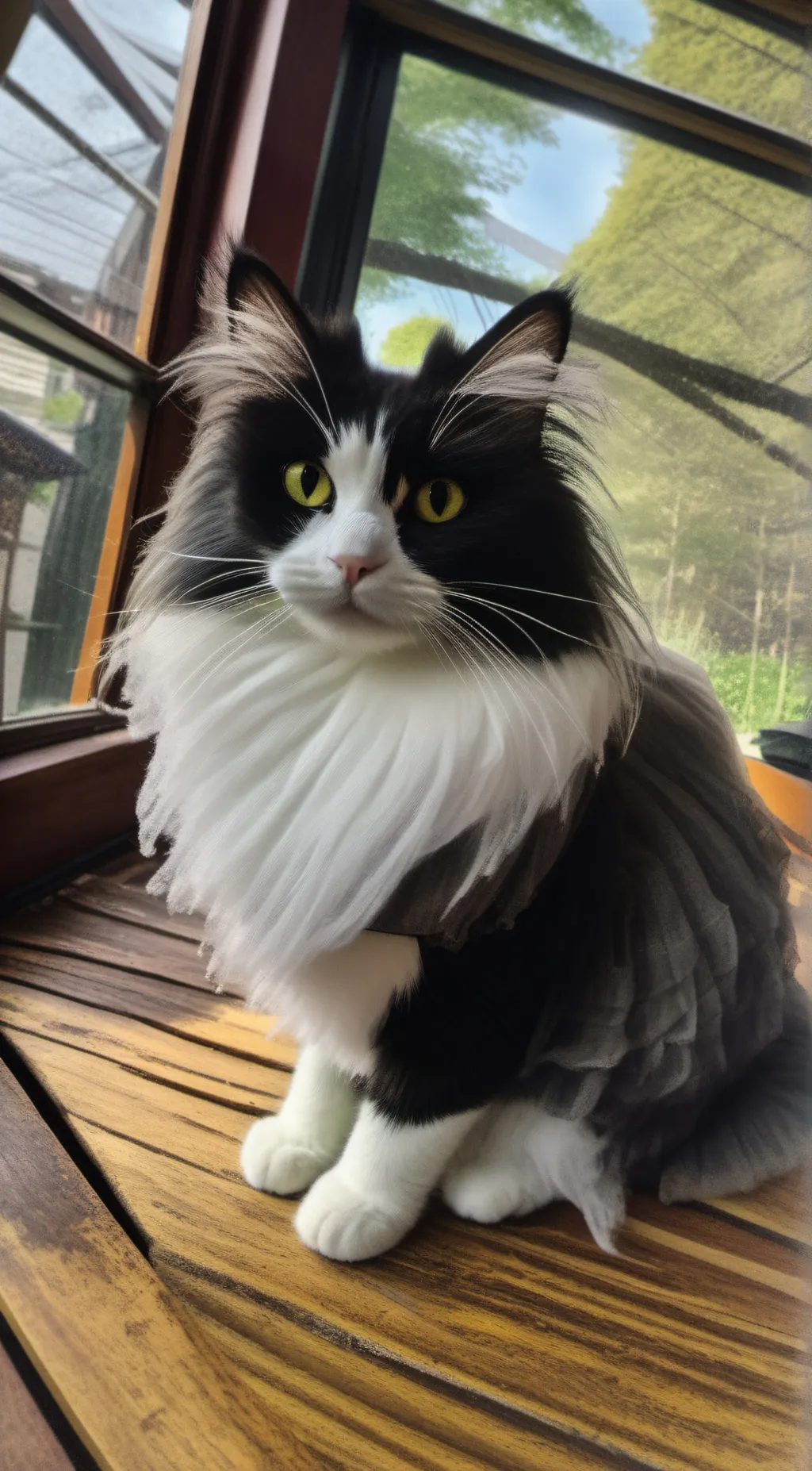 ai character: Vater background