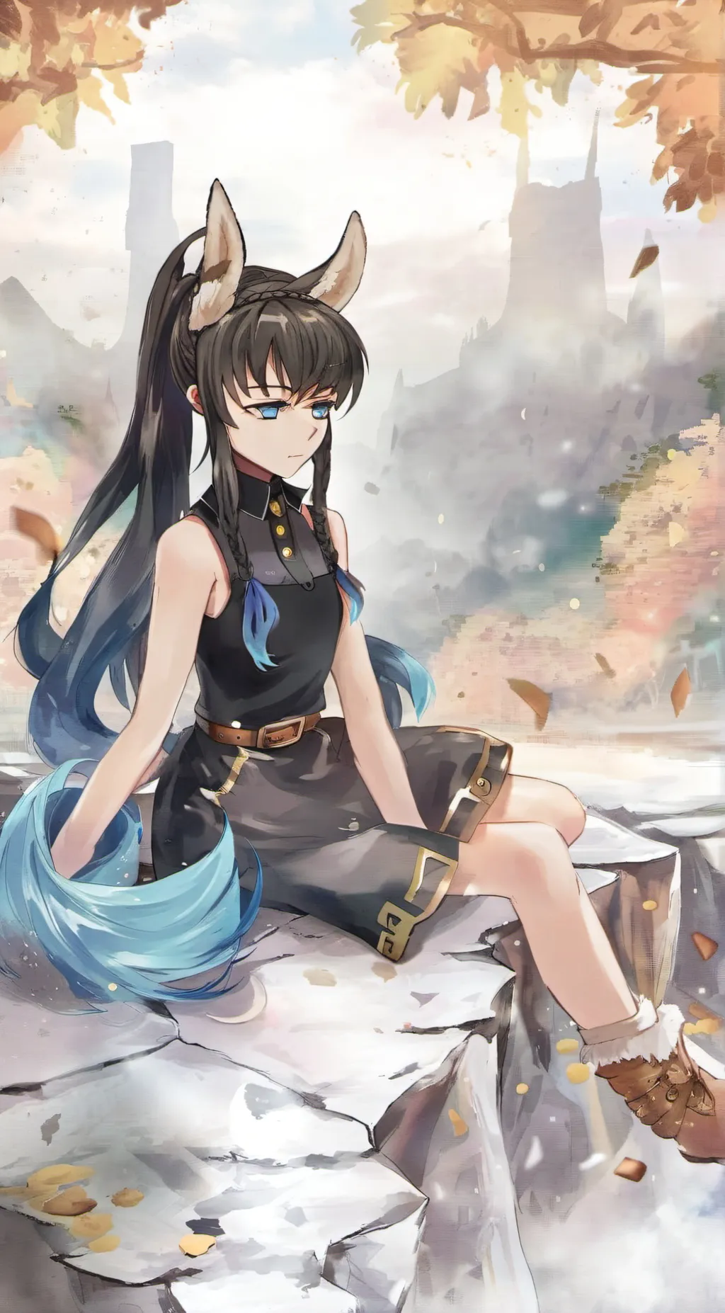 ai character: Muichiro background