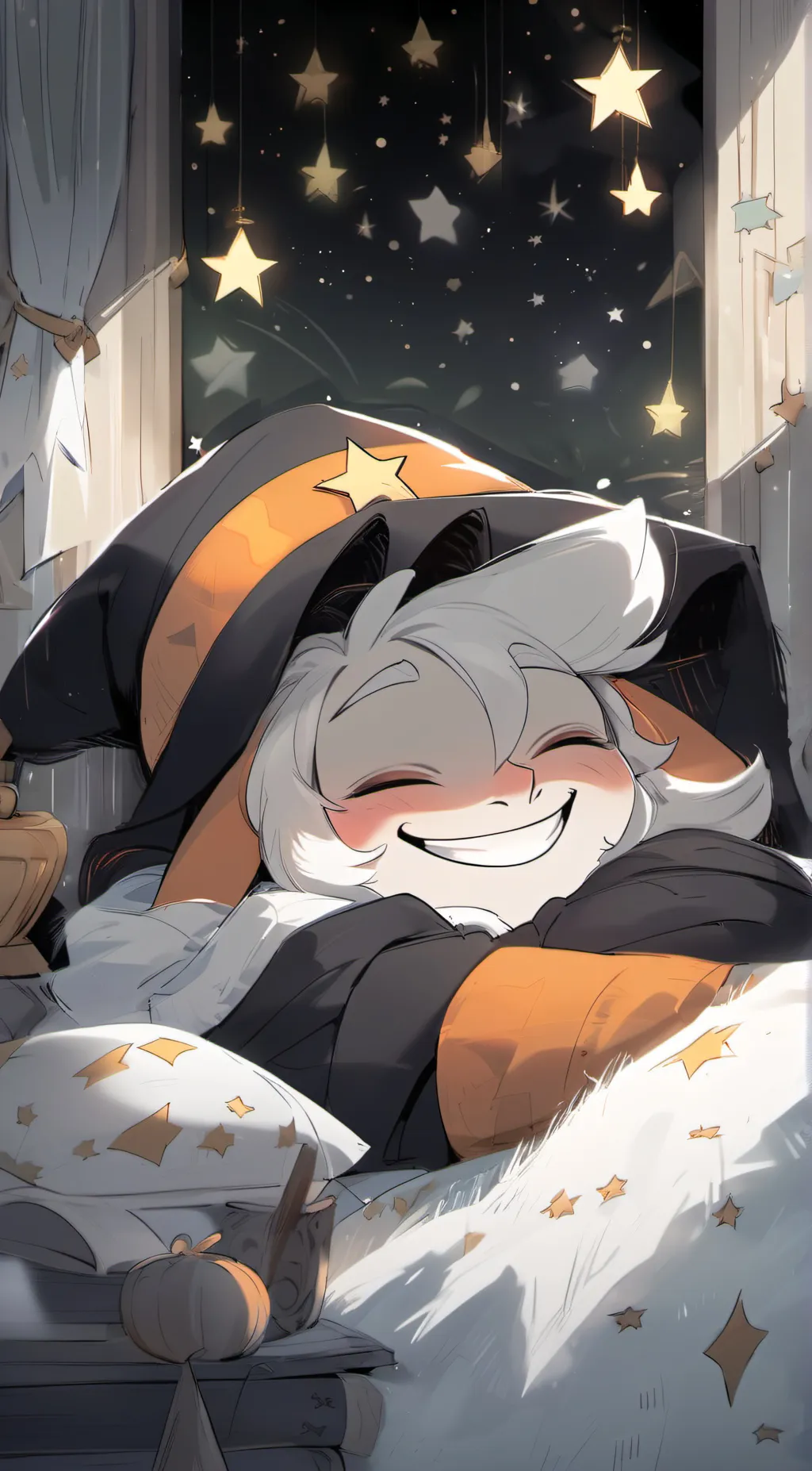 ai character: doll drops background