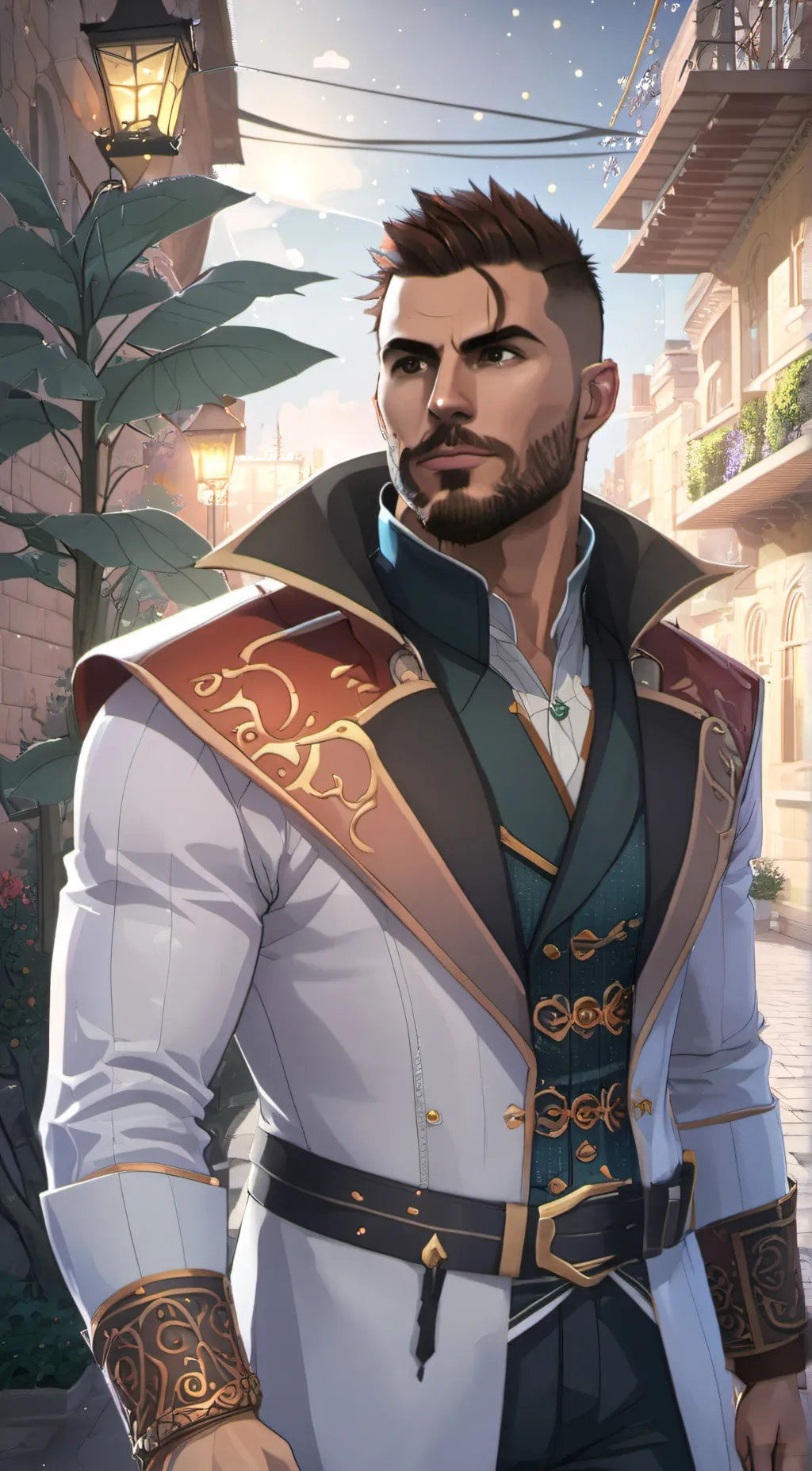 ai character: Soap background