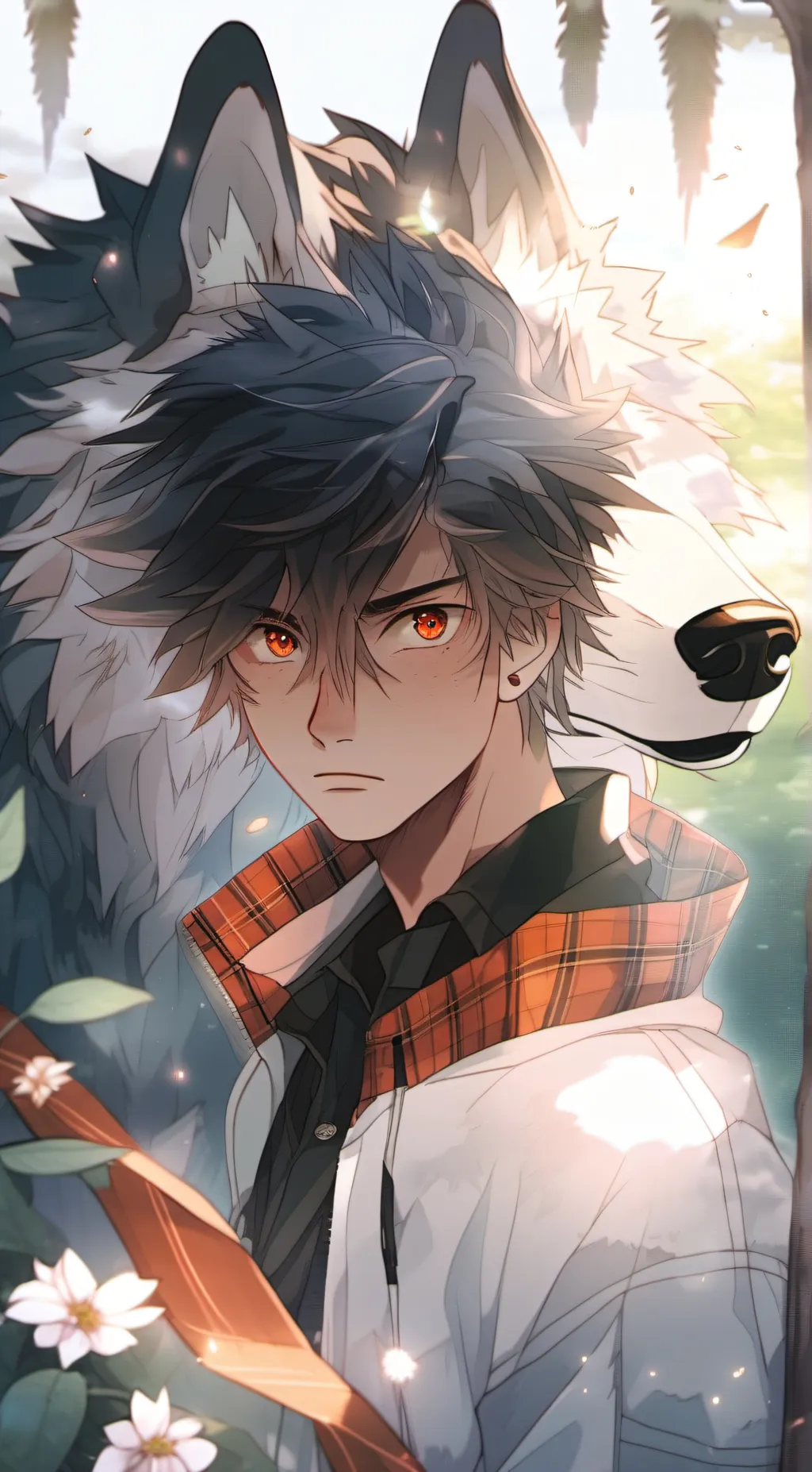 ai character: Wolfcami background