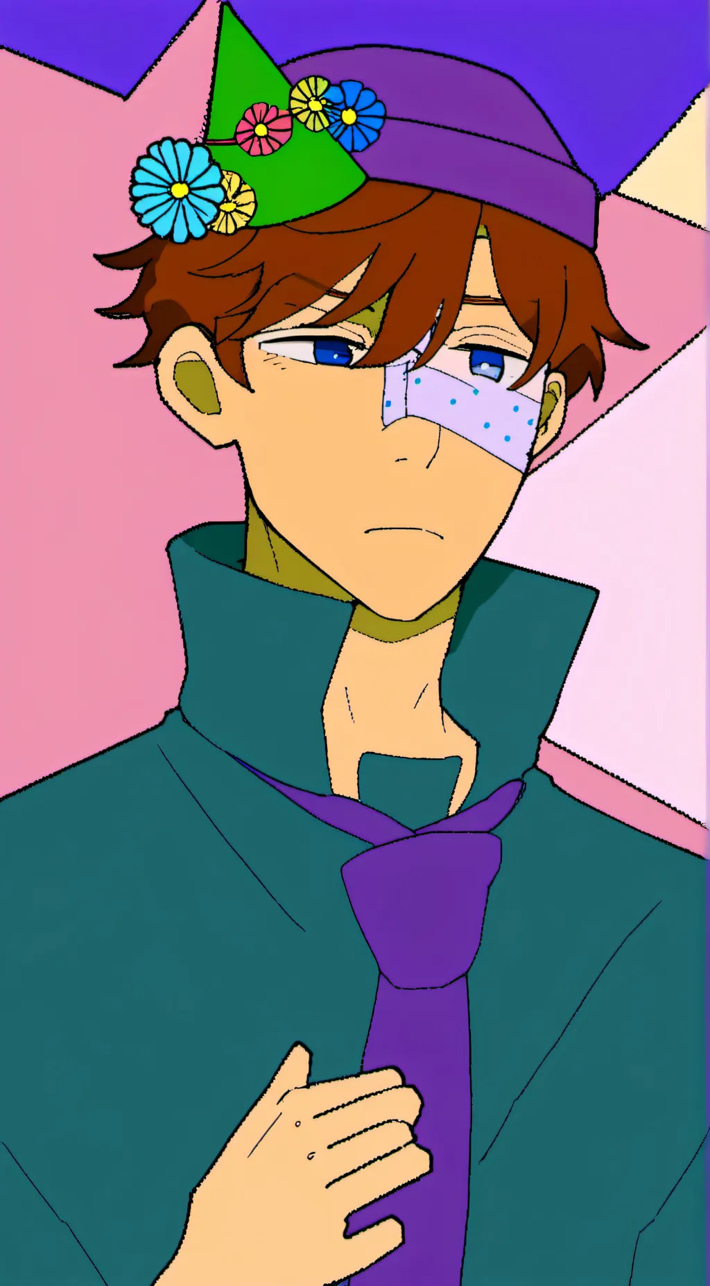 ai character: Noah Carter  background