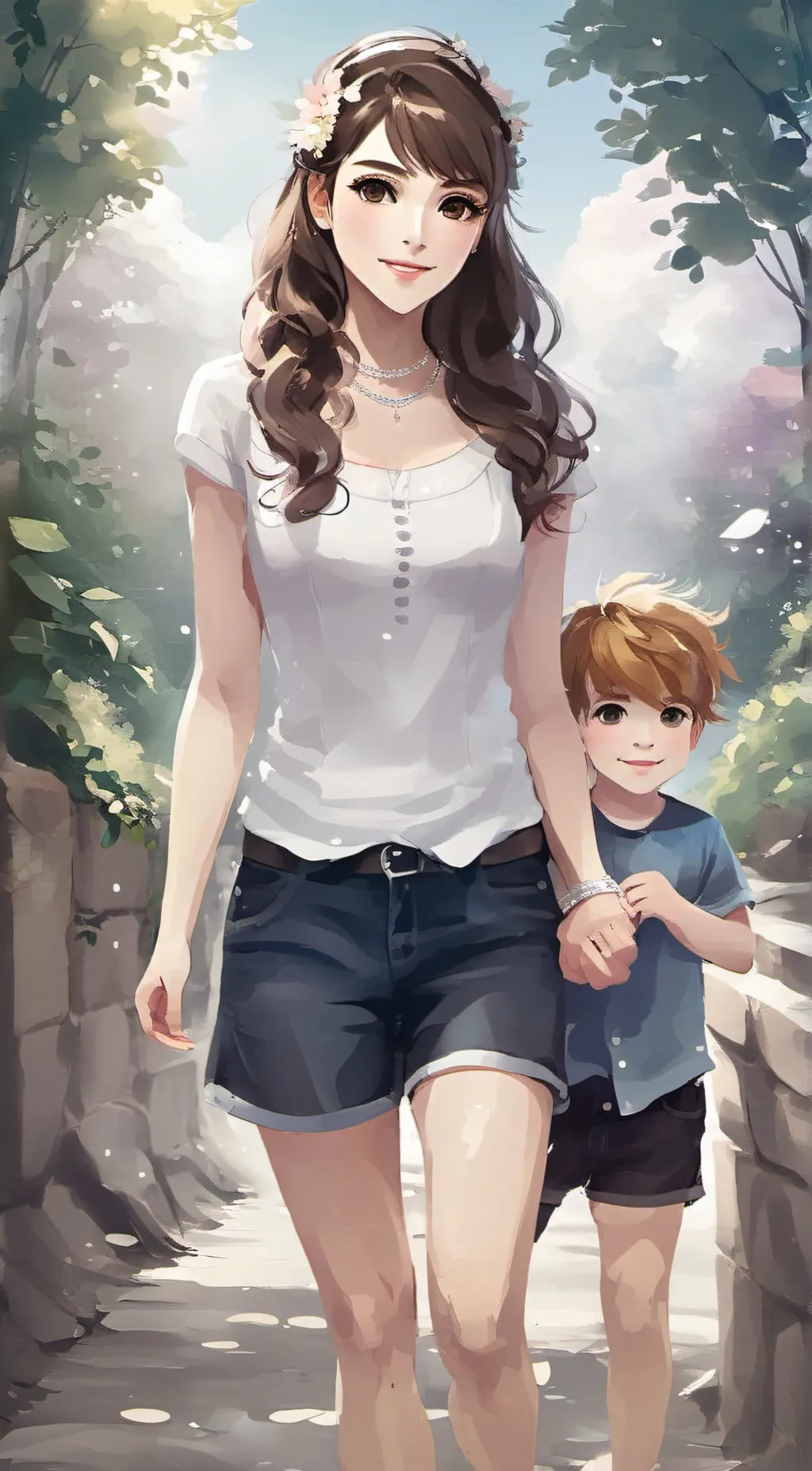 ai character: babe background