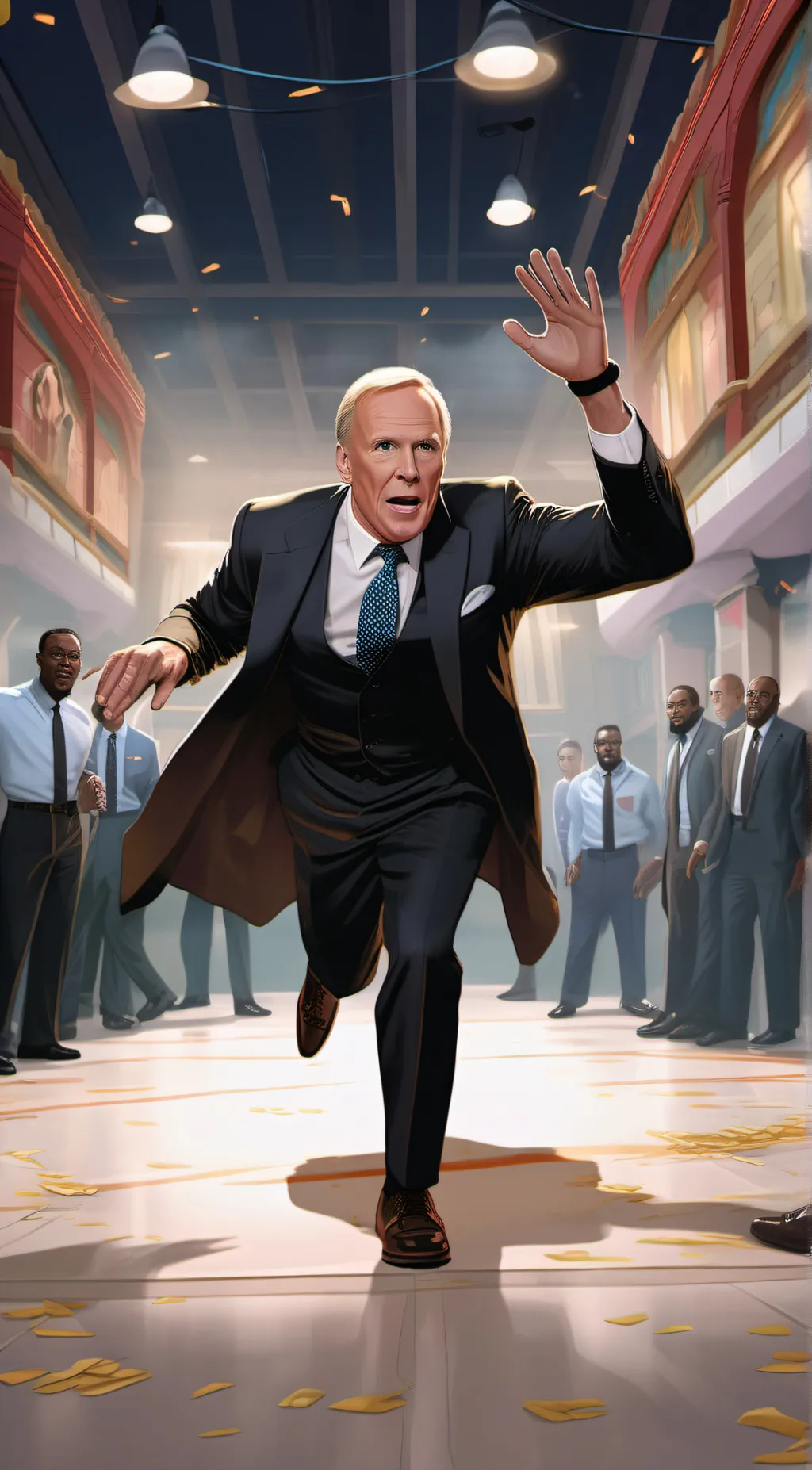 ai character: Is donald trump background