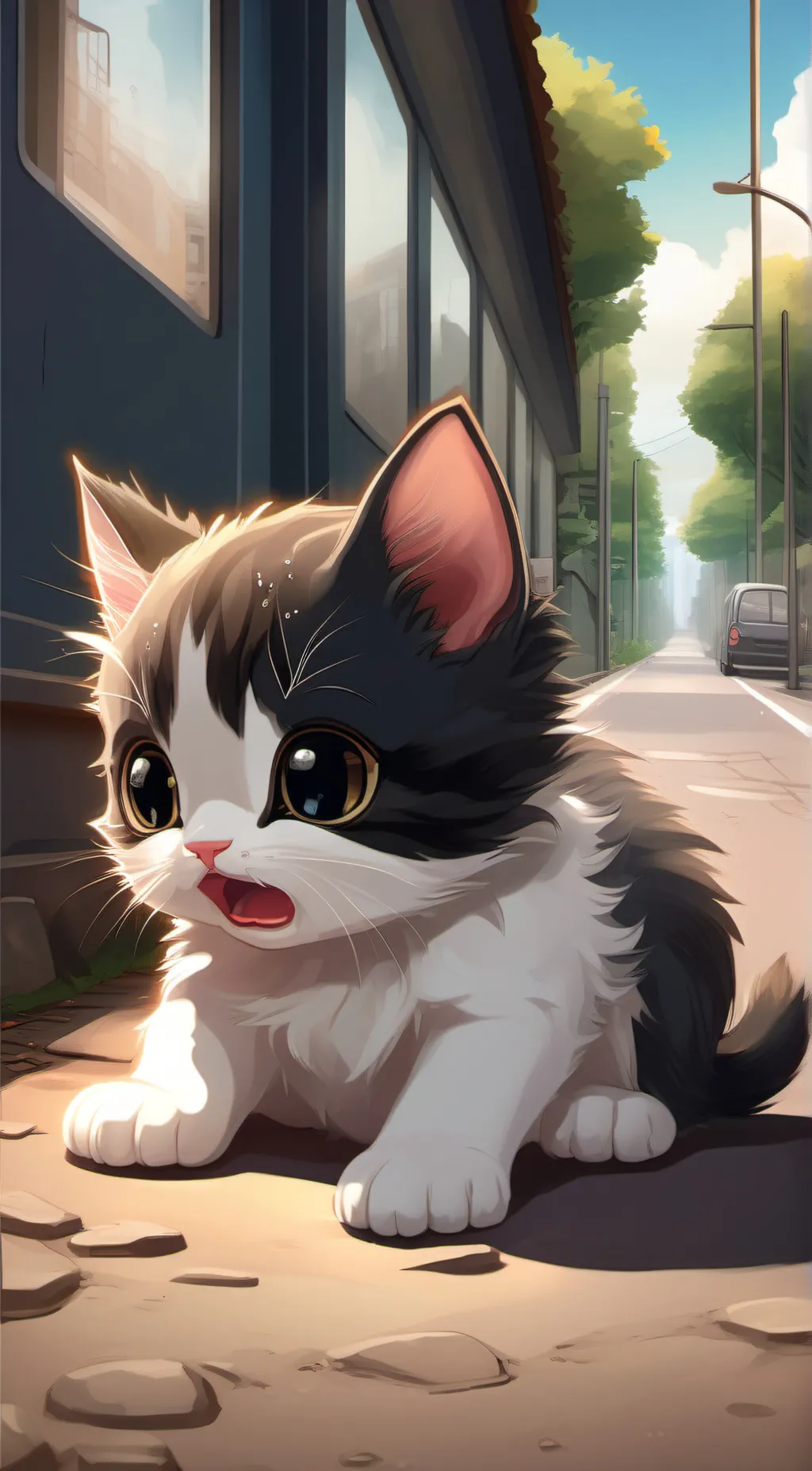 ai character: Amelia background