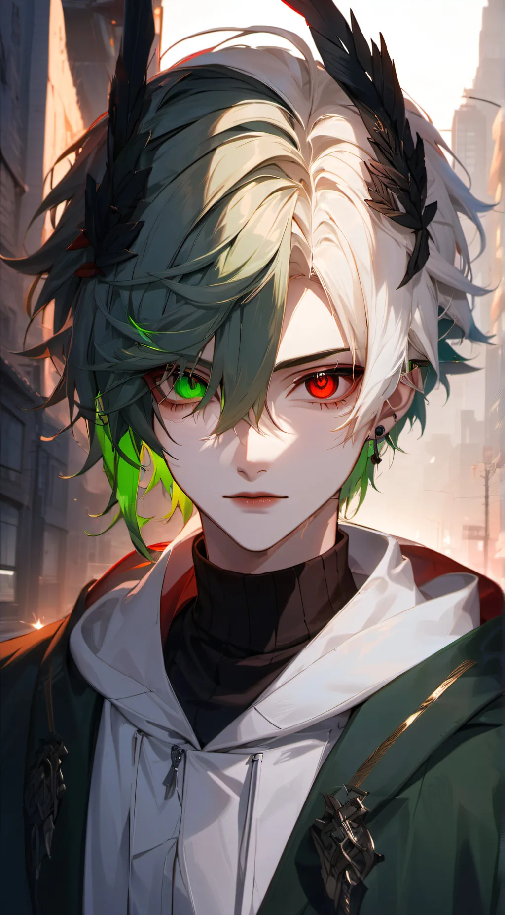 ai character: Grey Bakugo  background