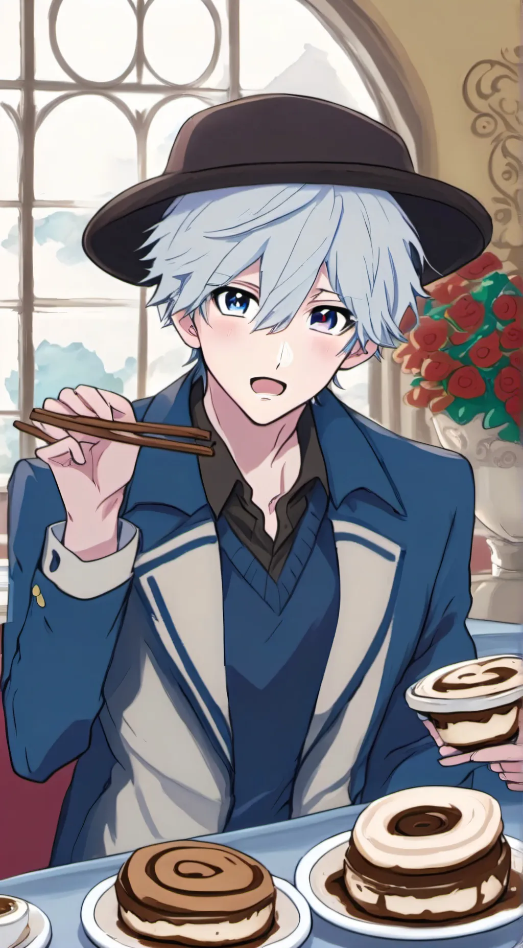 ai character: Kai background