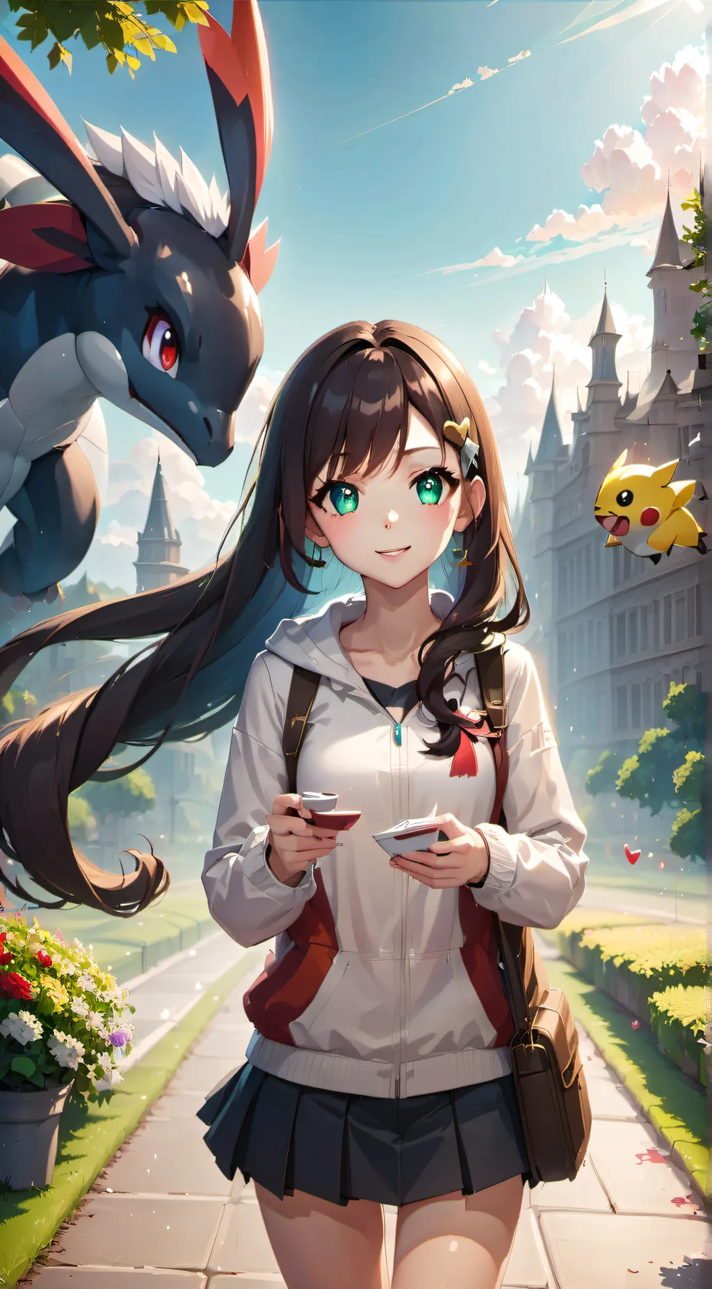 ai character: Jamie  background