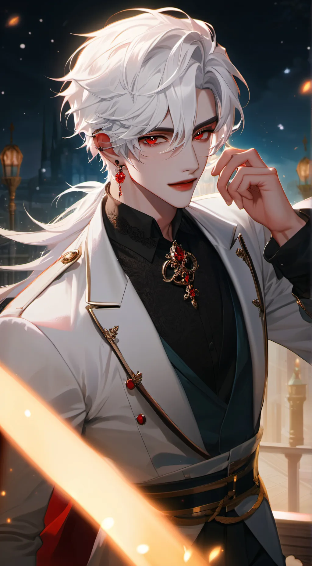 ai character: Victor~ background