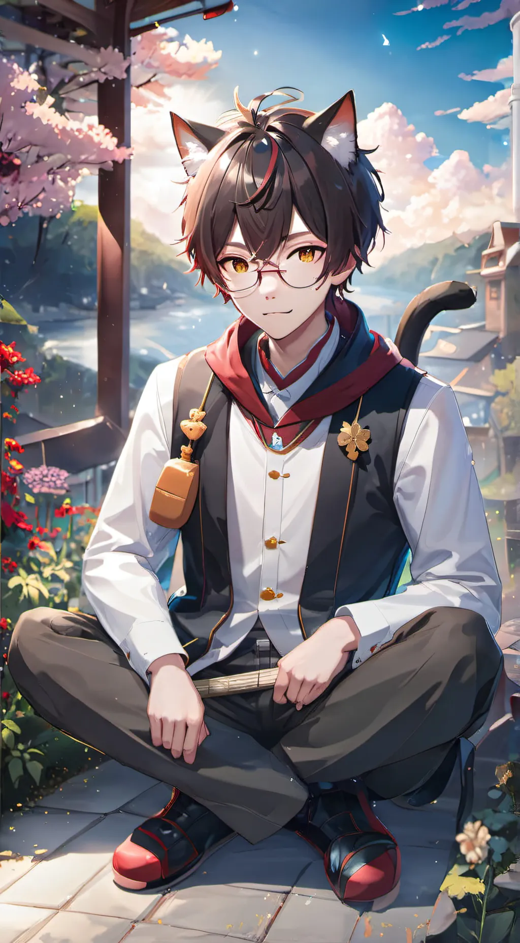 ai character: Ryuji background