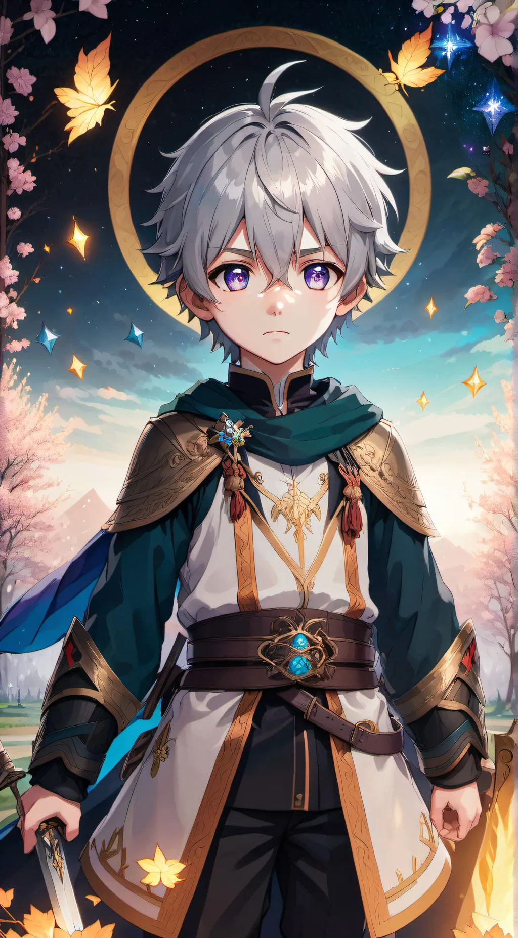 ai character: draco background