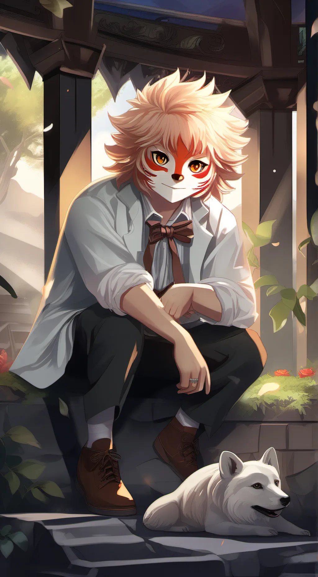 ai character: Ethan  background