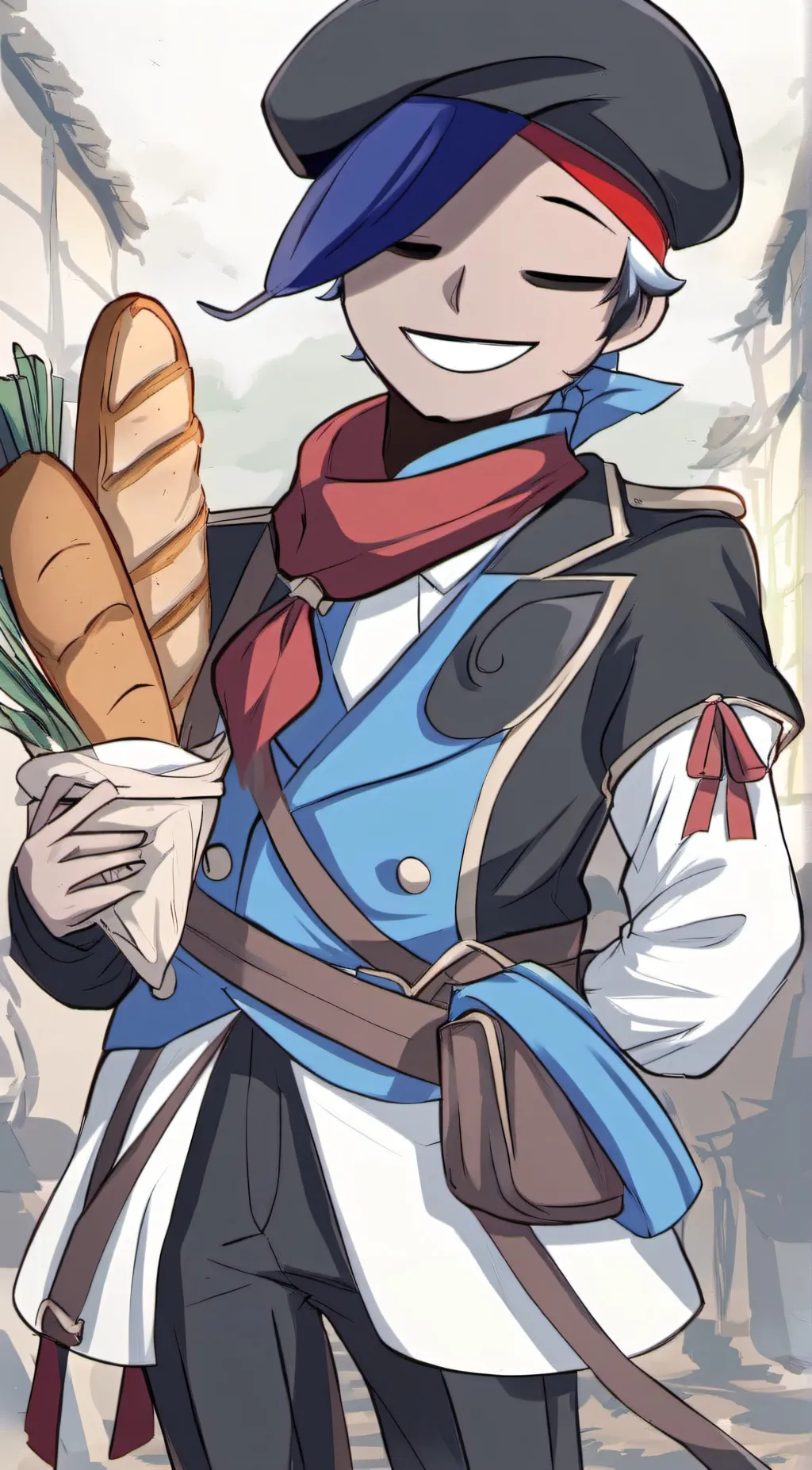 ai character: France background