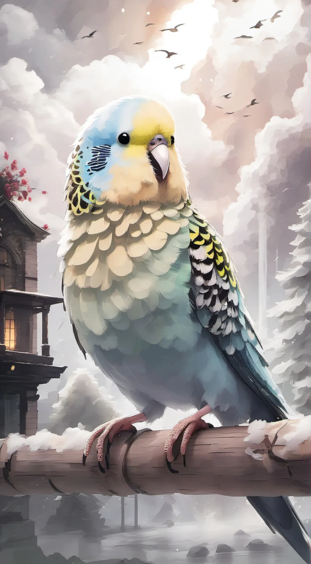 ai character: Tweet Tweet background