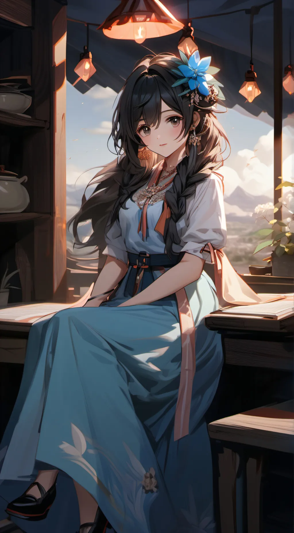 ai character: Lulu background