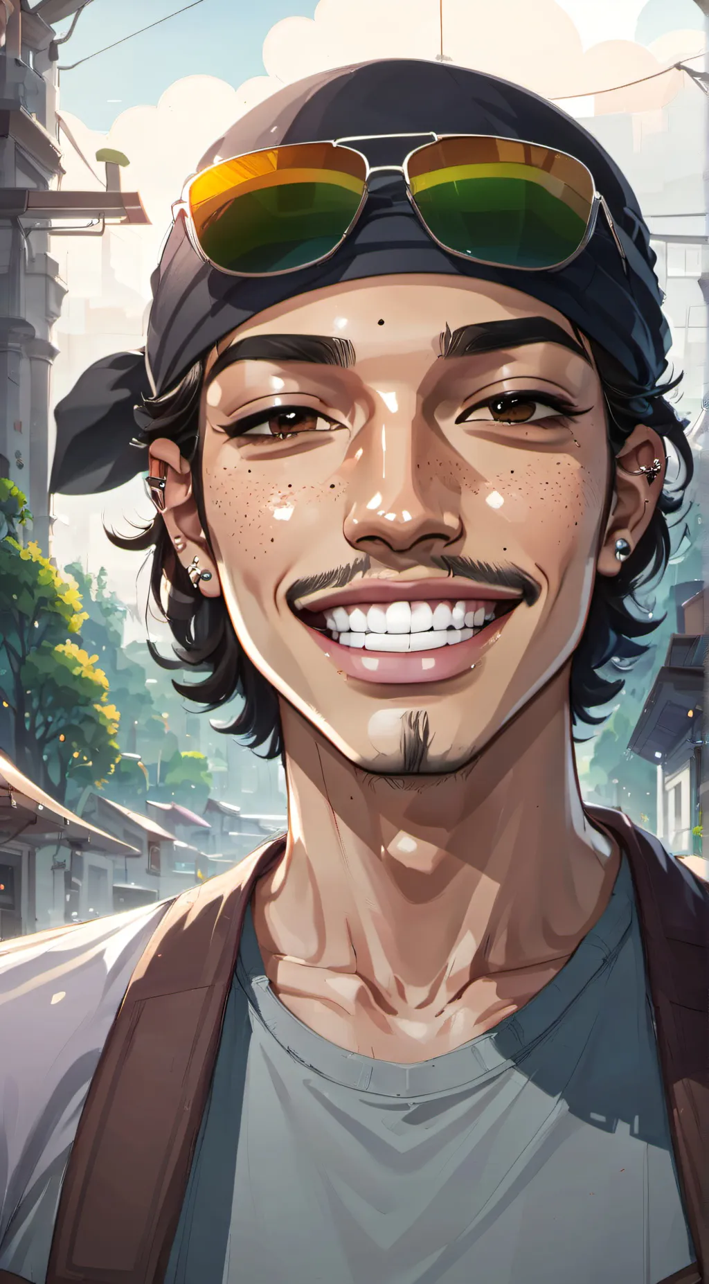 ai character: Tari background