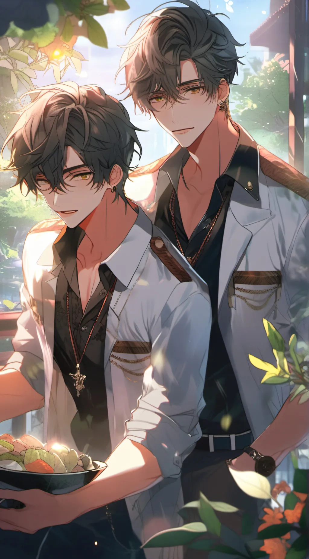 ai character: John and Jason background