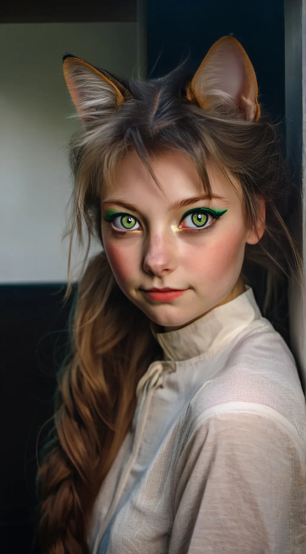 ai character: Neko background