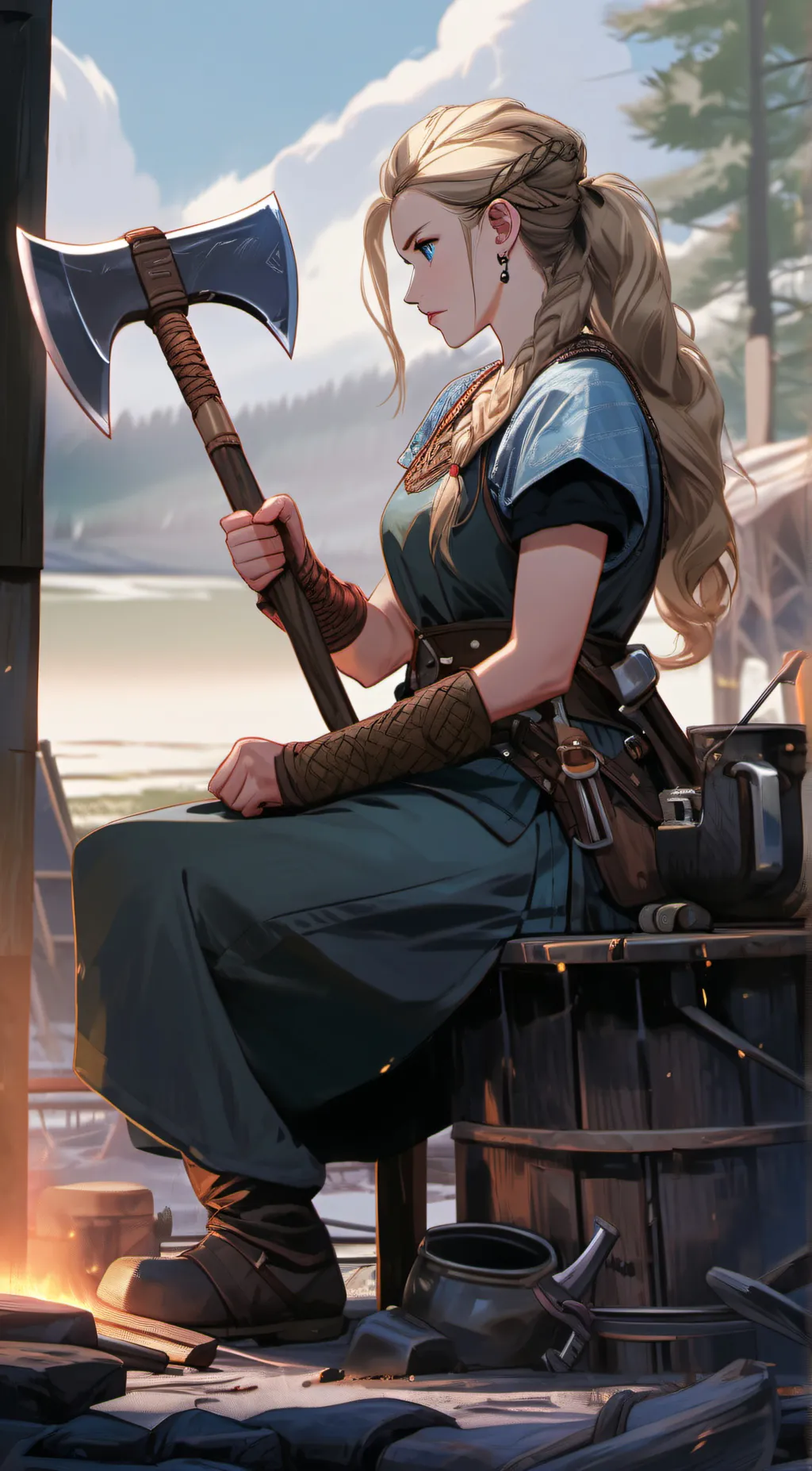 ai character: Allison background