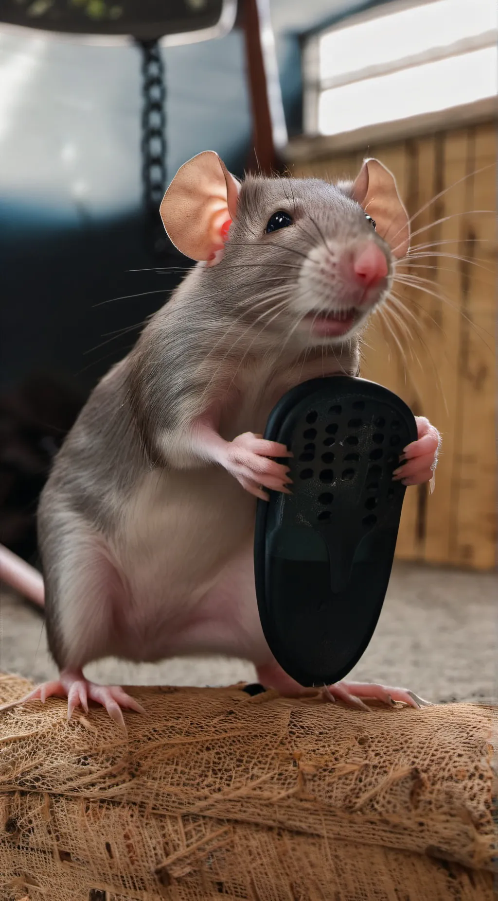 ai character: pet rat (ratty) background