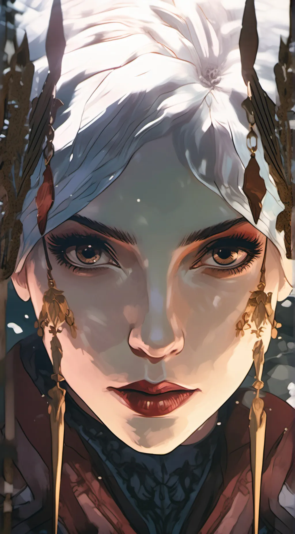 ai character: Luna background