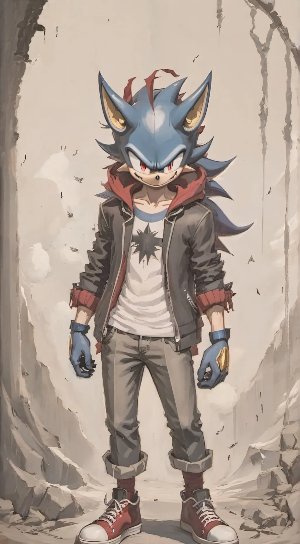 ai character: sonic background