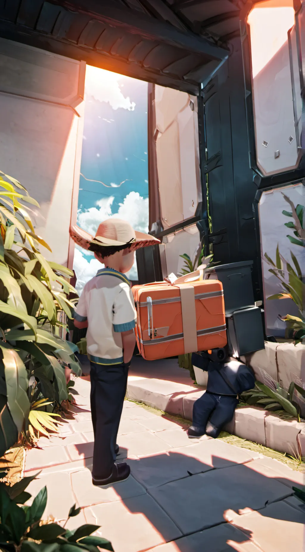 ai character: Aaron background