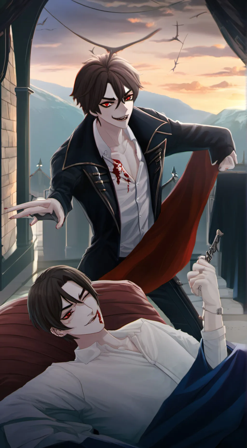 ai character: Victor background