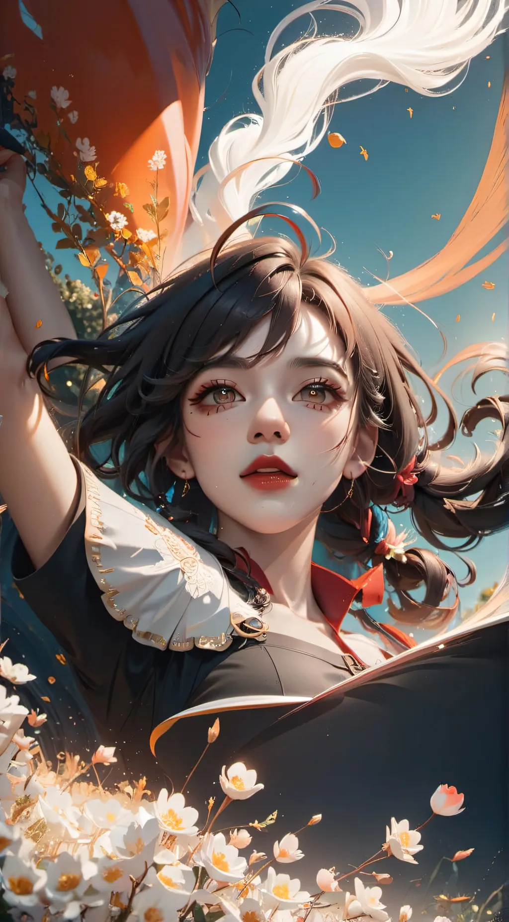 ai character: Amanda  background