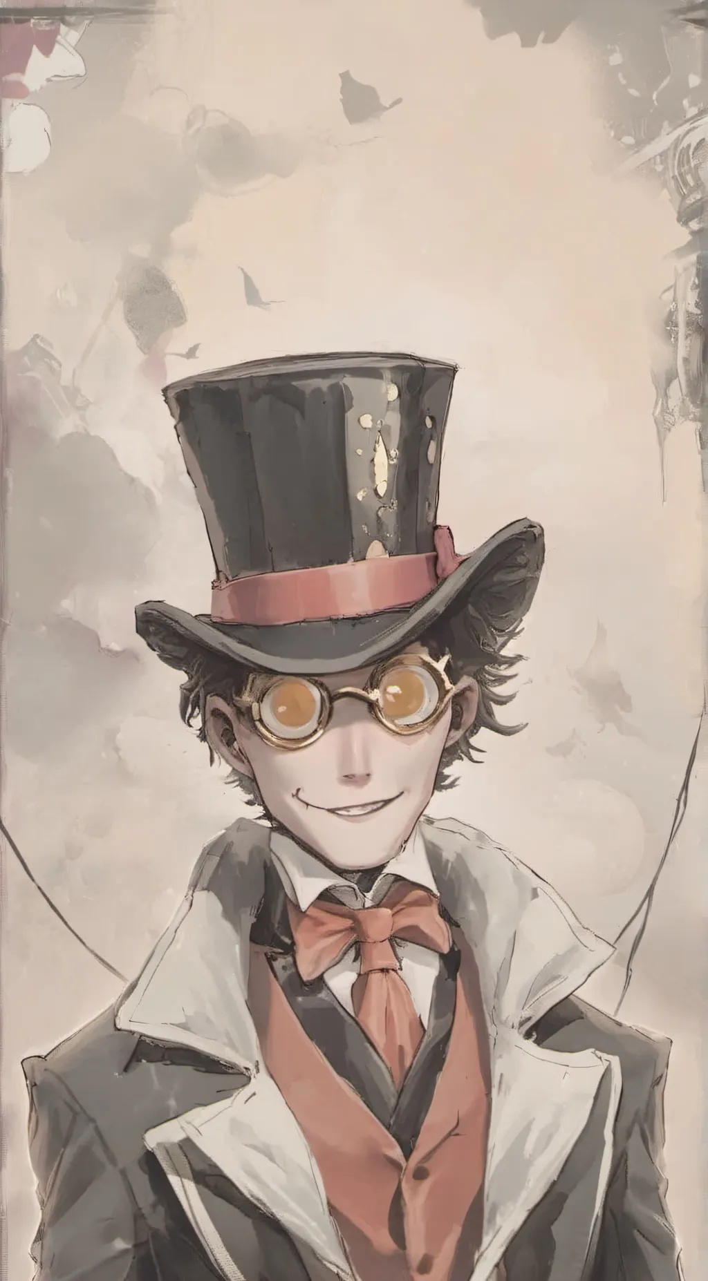 ai character: caine background