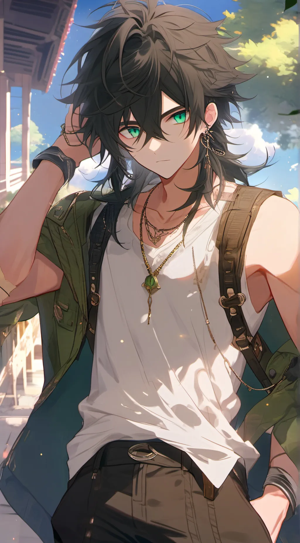 ai character: Matthew  background