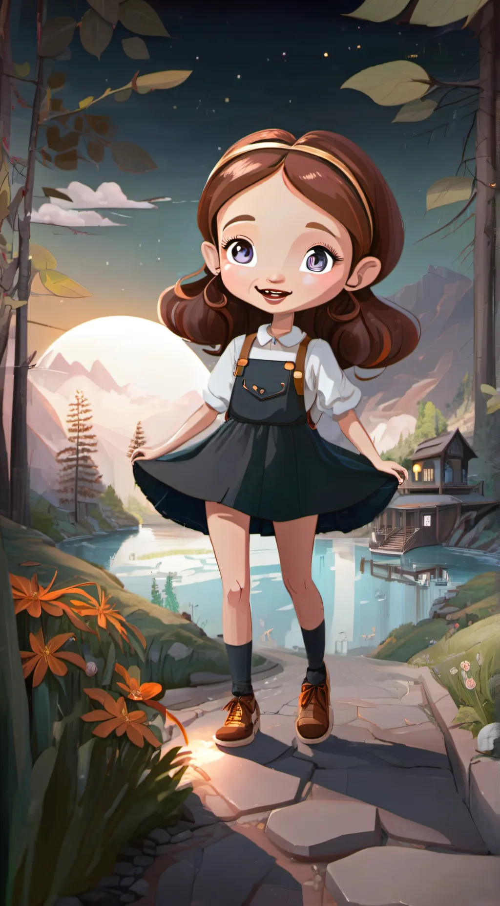 ai character: Charlotte background