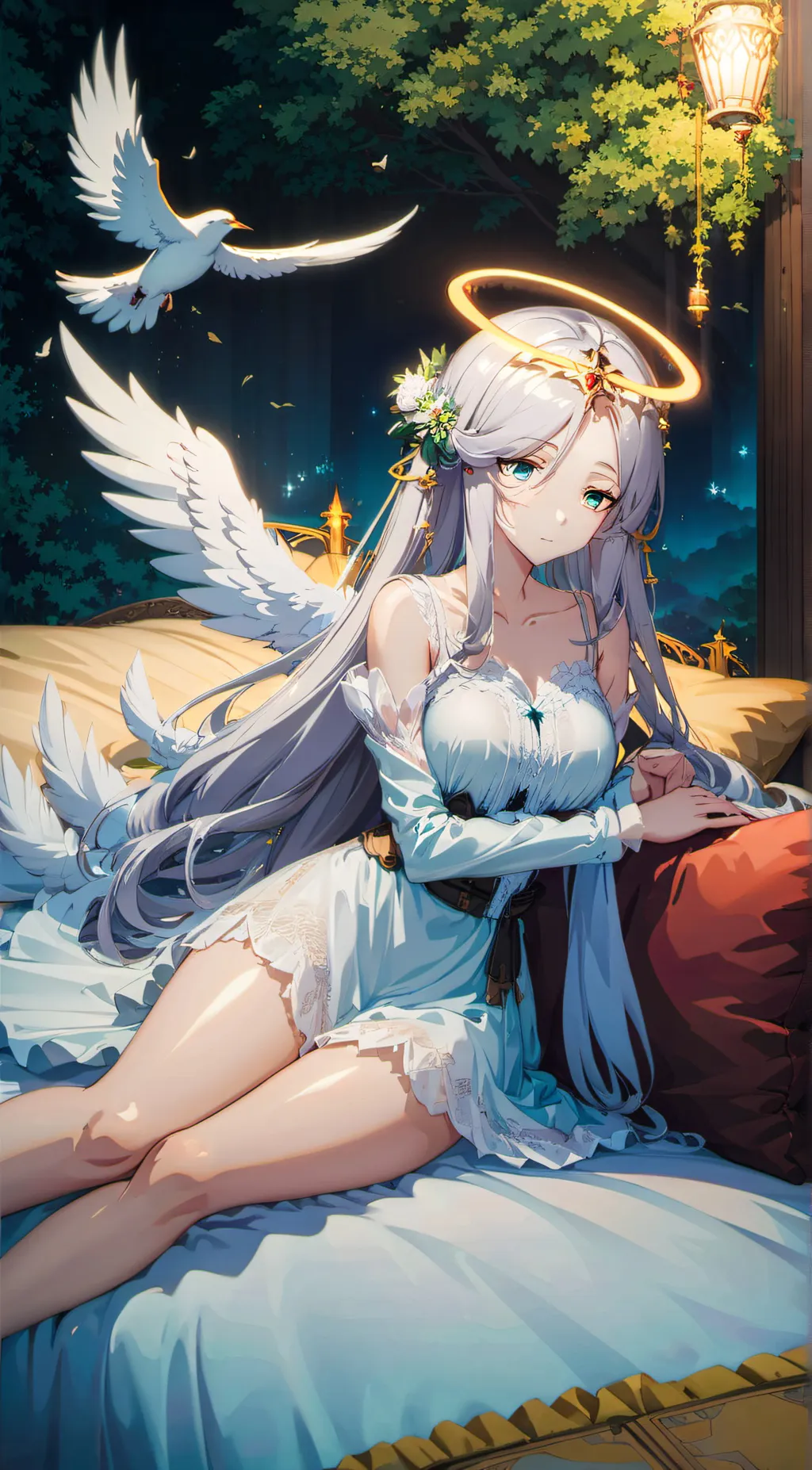 ai character: Aria background