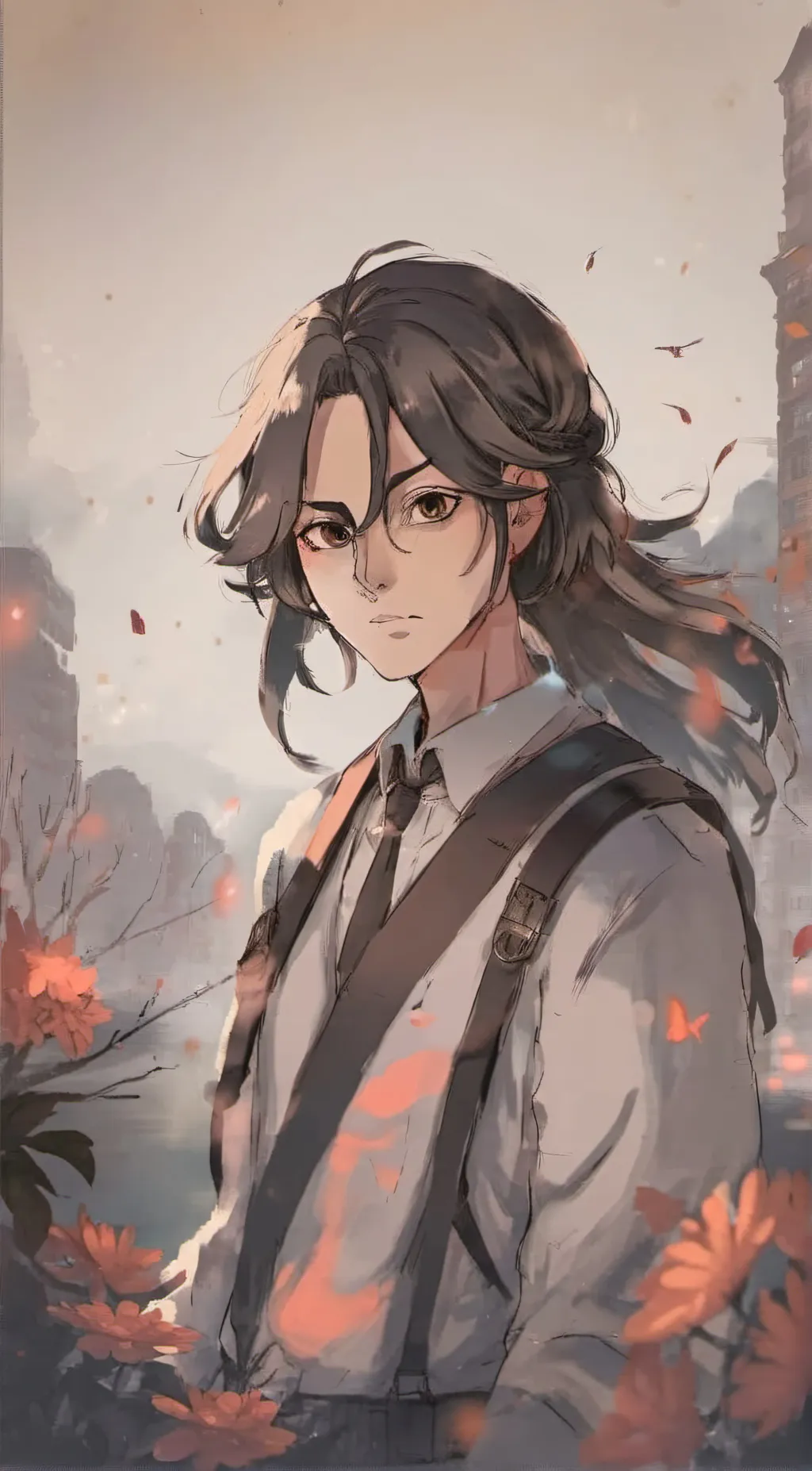 ai character: Sukiyaki  background