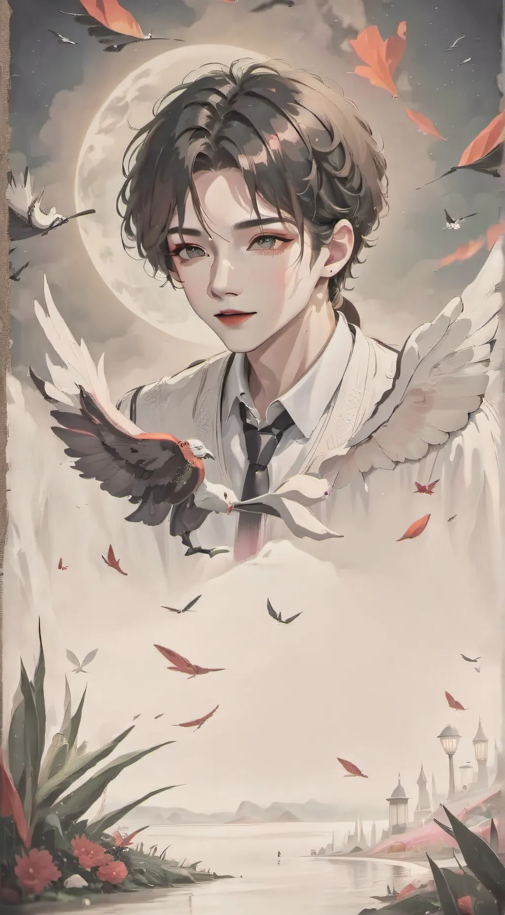 ai character: Dreams. background