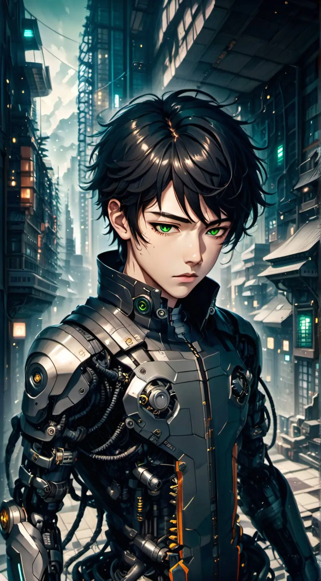 ai character: Gabriel  background