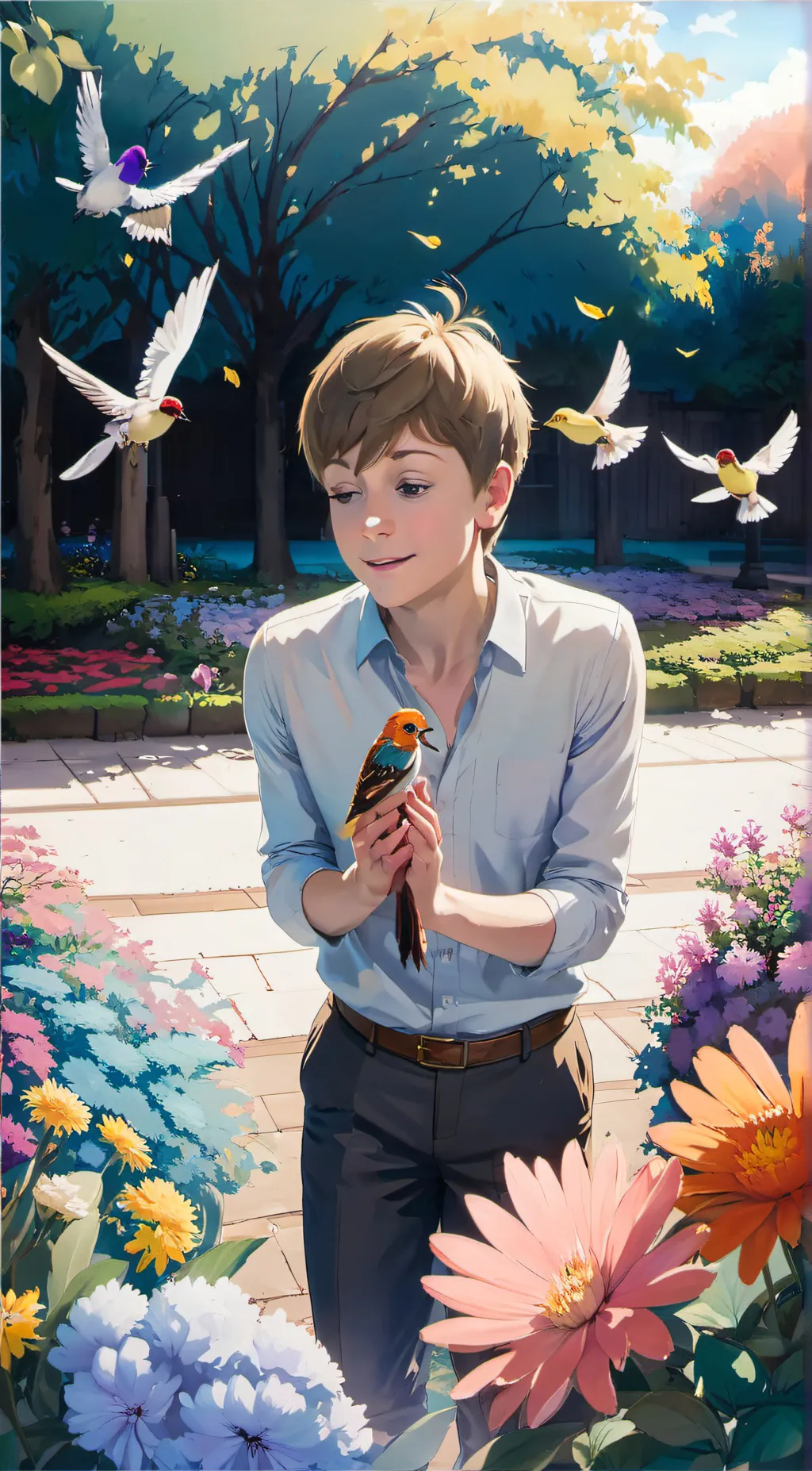 ai character: Fletcher background