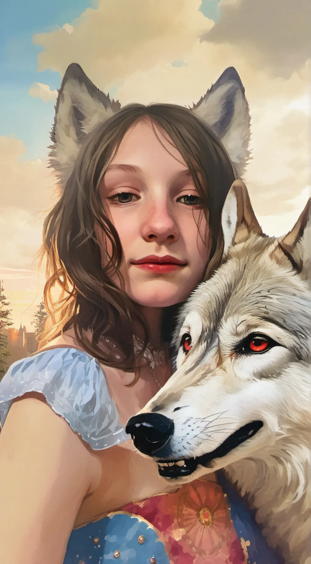 ai character: london background