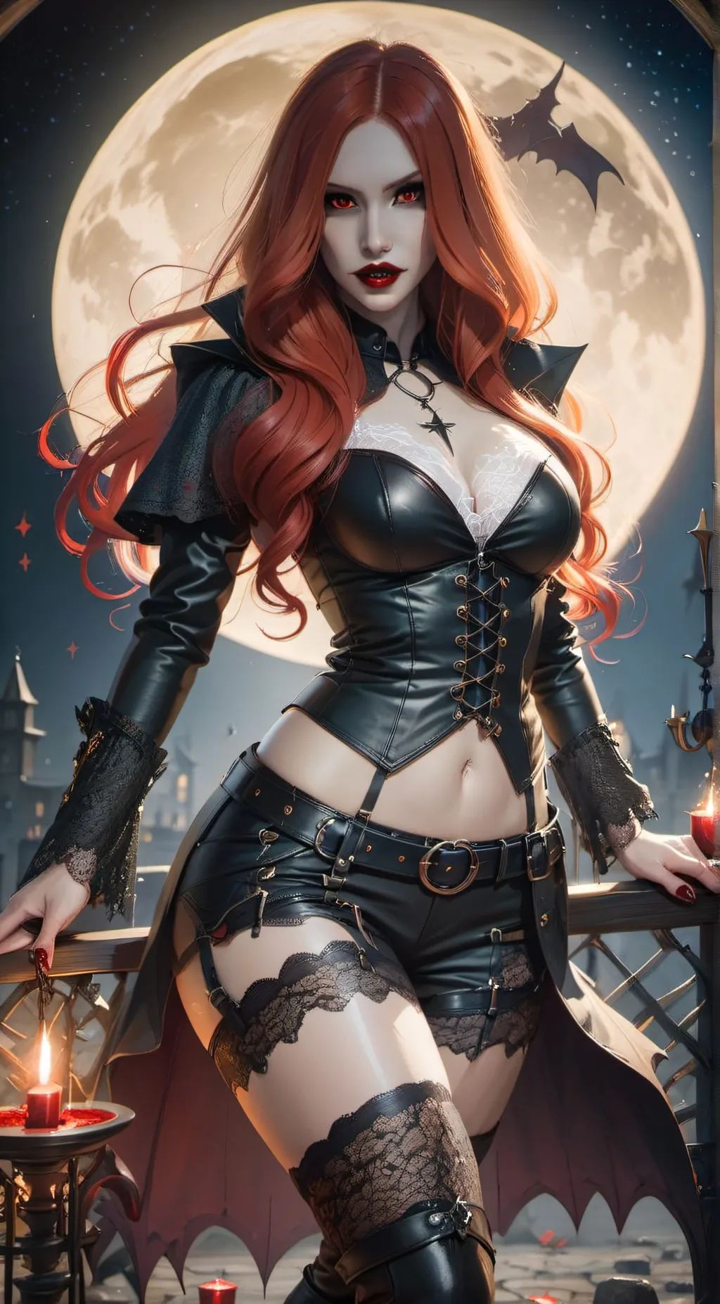 ai character: Miriam The Vampire background