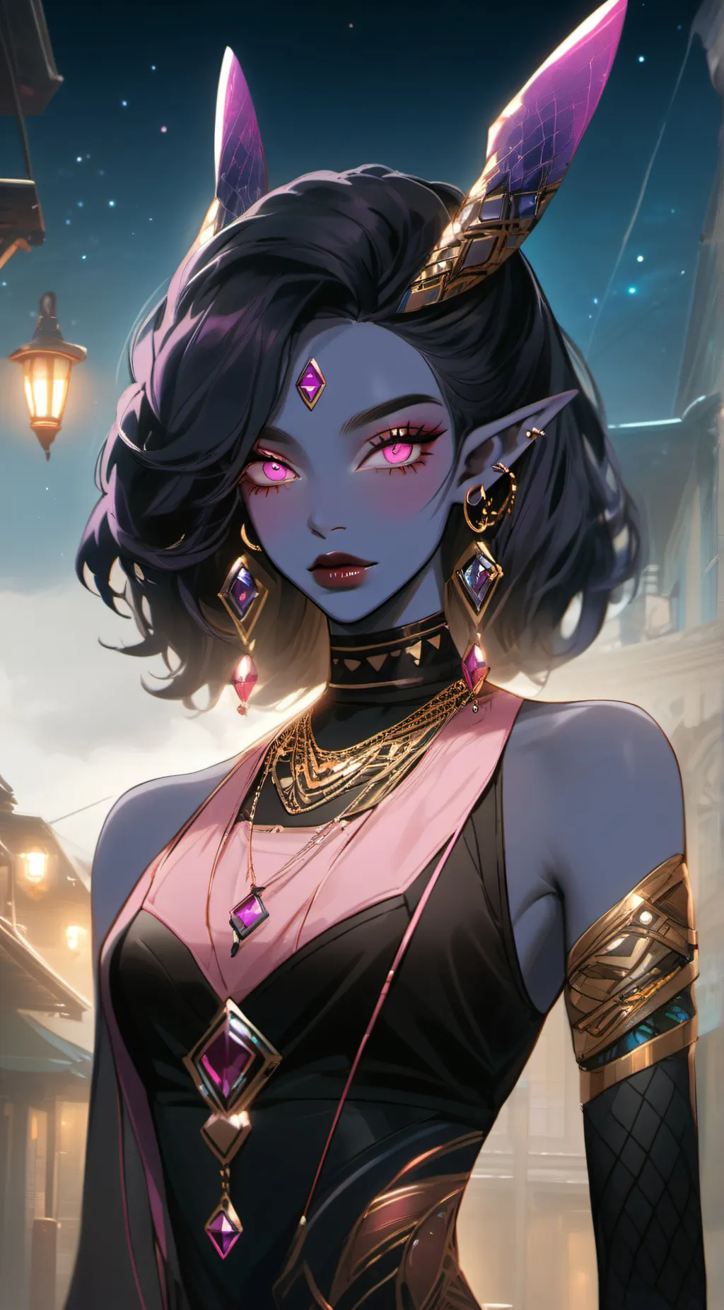 ai character: Starlight 3124✨ background