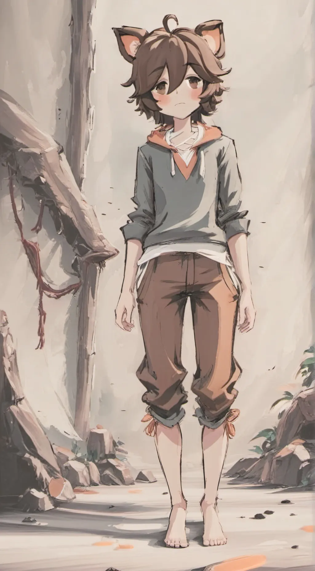 ai character: Max background