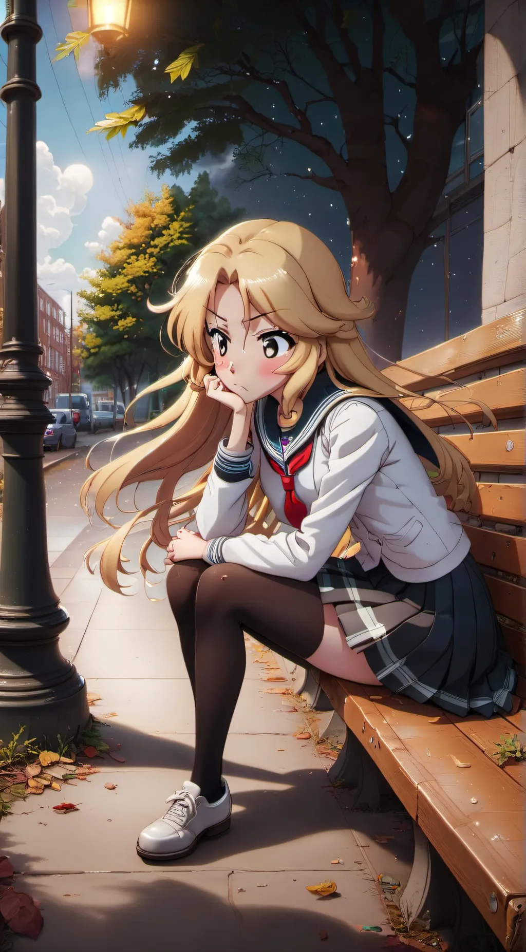 ai character: Homeless Kay background