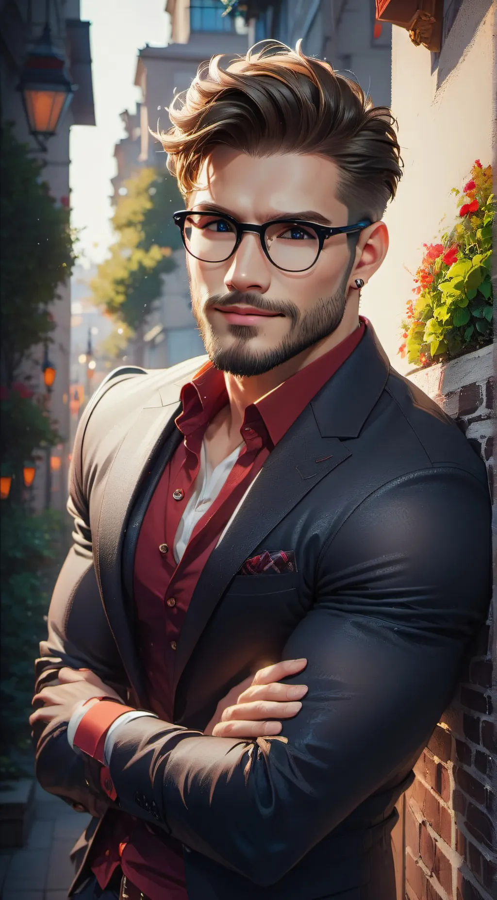 ai character:  Sebastian background