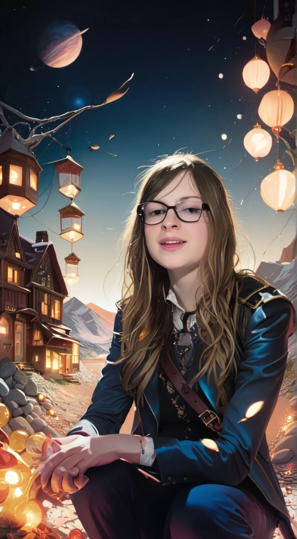 ai character: Abby background