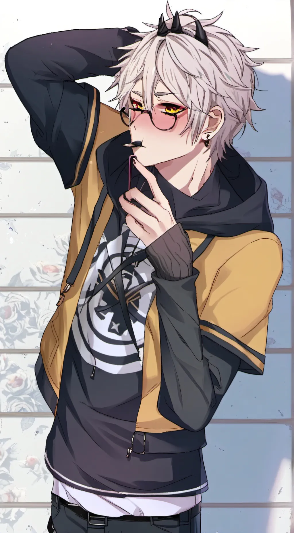 ai character: Liam  background